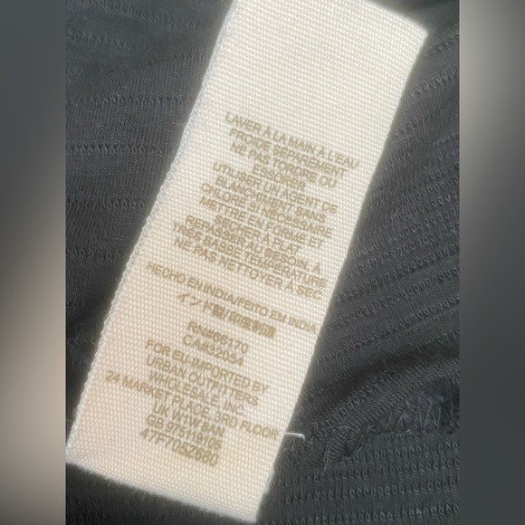 free people little black dress egyptian vibes sz l - Picture 14 of 14